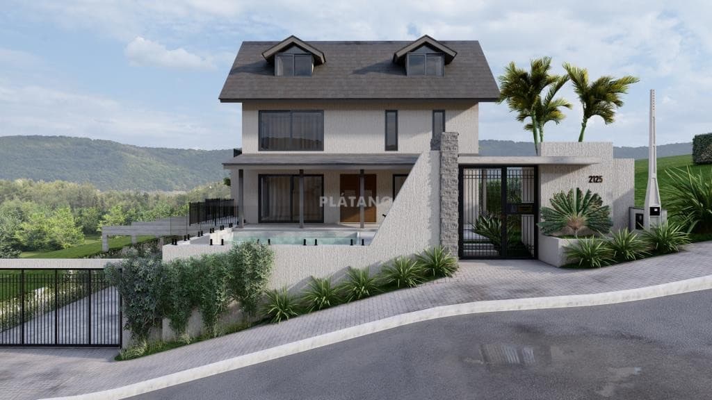 CASA COM 1 DORMITÓRIO (3 SUÍTES), 400M² ÁREA PRIVATIVA para venda EM JARDIM PANORÂMICO - foto 2