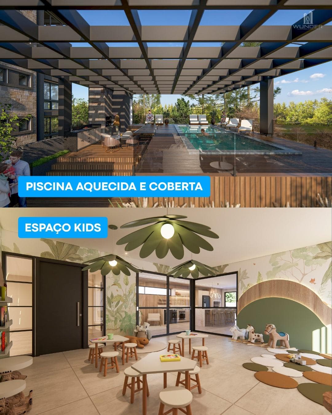 APARTAMENTO COM 1 DORMITÓRIO (1 SUÍTE), 1 VAGA, 47M² ÁREA PRIVATIVA para venda EM POUSADA DA NEVE - foto 3